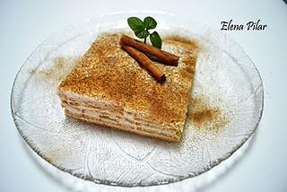 Tarta de galletas de canela y queso (Thermomix)