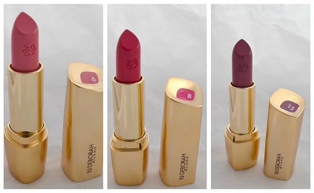 Deborah lipsticks ♥ Deborah lipsticks ♥