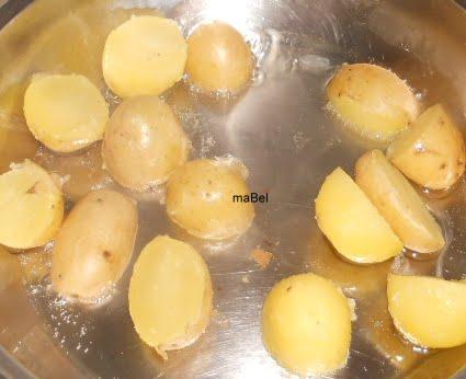 Ensalada de papas heladas de Nelson Ensalada de papas heladas de Nelson