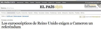 ¿Crisis del Euro o Crisis de la UE? ¿Crisis del Euro o Crisis de la UE?