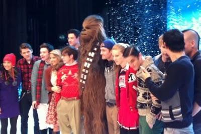 STAR WARS: ¿Chewbacca se une a Glee???