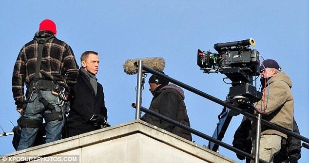 Imágenes del set de Skyfall bond