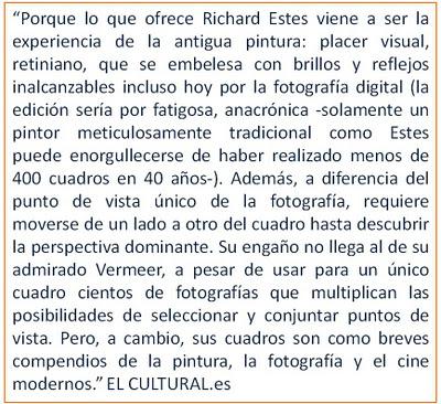 RICHARD ESTES: LA CIUDAD REFLEJADA RICHARD ESTES: LA CIUDAD REFLEJADA