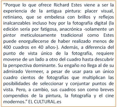 RICHARD ESTES: LA CIUDAD REFLEJADA