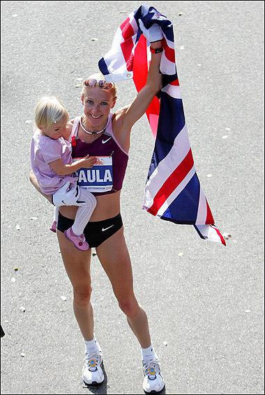 paula radcliffe Feliz día a todas las Madres!