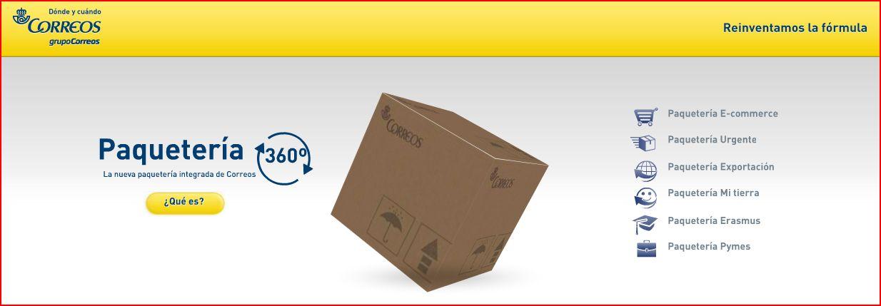 Paquetería urgente con correos.es : transporte urgente y paquetería 360º.