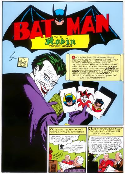 Murió Jerry Robinson, el creador del Joker Murió Jerry Robinson, el creador del Joker