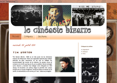 Blogueros: Le cinéaste bizarre y Bubbles of books Blogueros: Le cinéaste bizarre y Bubbles of books