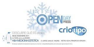 Open Day Press Criolipo,Hoy en H&H; Medicina Estética
