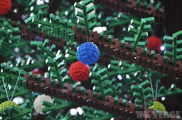 El árbol de Navidad de Lego más grande del mundo