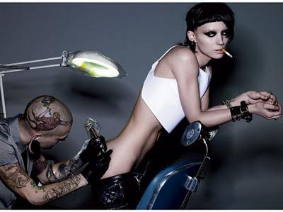 Lisbeth Salander wears H&M; (By Clotilde V.S)