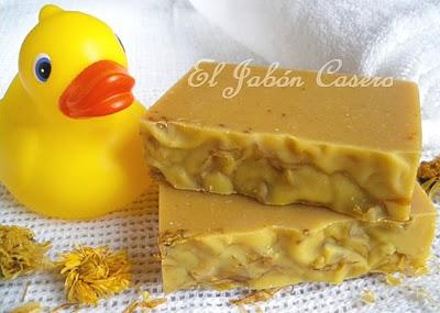 Jabon infantil calendula y avena Jabon infantil calendula y avena