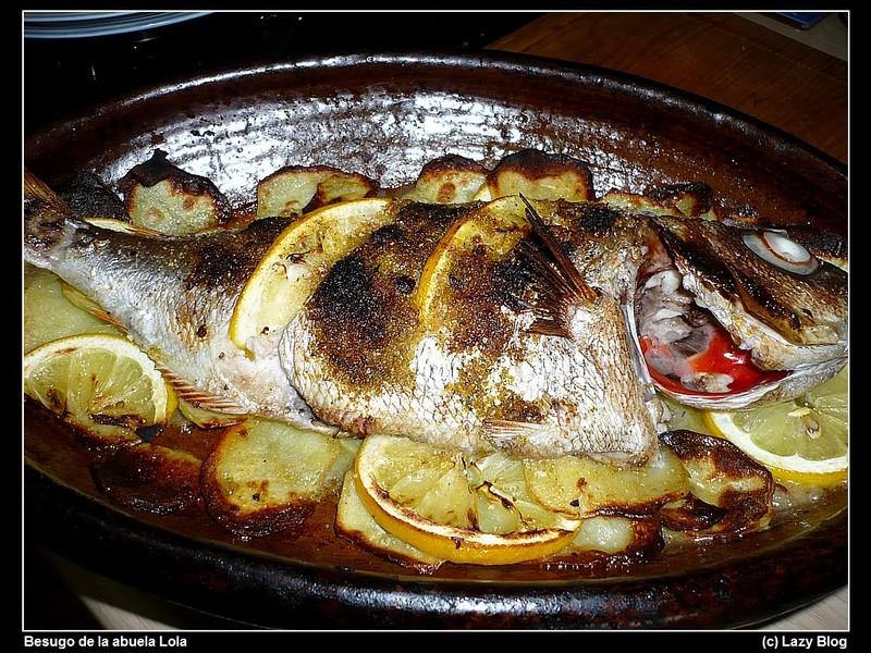 Besugo al horno de mi abuela Besugo al horno de mi abuela
