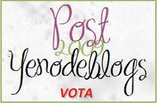 Otro concurso de blogs... venga, dadme una alegría, chic@s Vota en el Concurso de Posts 2009 YdB
