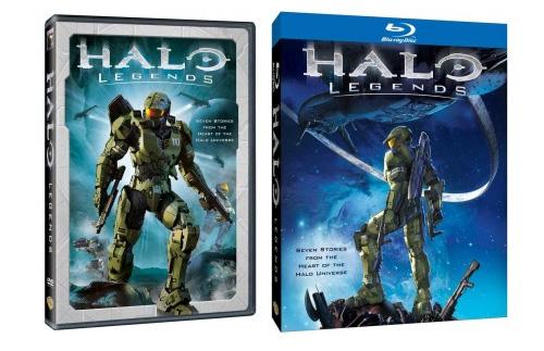 Halo Legends en DVD y Blu-ray