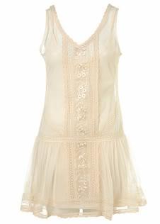 Combinación de tendencias tunica,nude,topshop