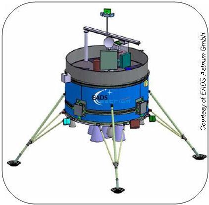 La ESA trabaja en el desarrollo de un módulo de descenso para el polo sur de la Luna
