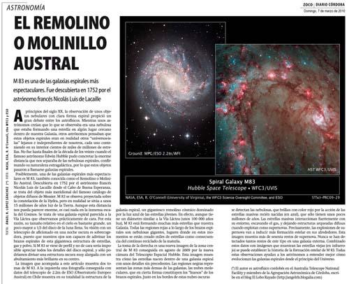 Zocos de Astronomía de febrero y marzo Zocos de Astronomía de febrero y marzo
