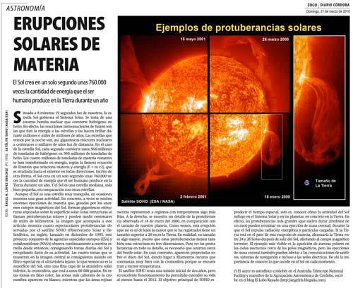 Zocos de Astronomía de febrero y marzo Zocos de Astronomía de febrero y marzo