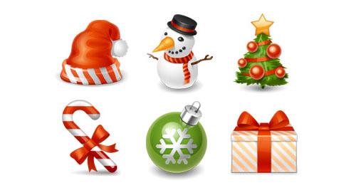 15 Sets de iconos Navideños para decorar tu sitio web o blog