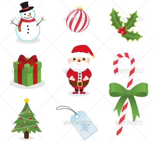 15 Sets de iconos Navideños para decorar tu sitio web o blog