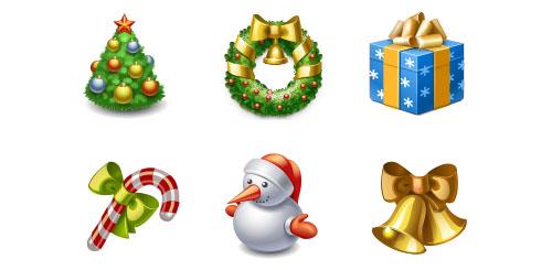 15 Sets de iconos Navideños para decorar tu sitio web o blog