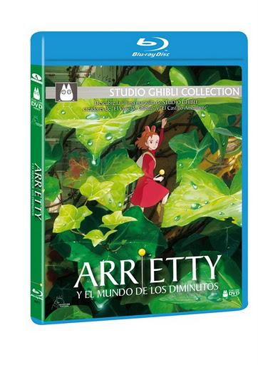 'Arrietty y el mundo de los diminutos' en DVD y Blu-ray el 18 de Enero