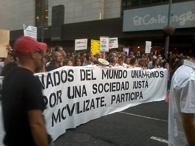 Manifestación 15-O: Alicante.