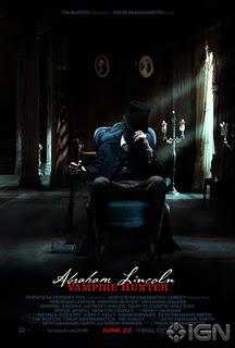 Dos carteles de Abraham Lincoln: Vampire Hunter