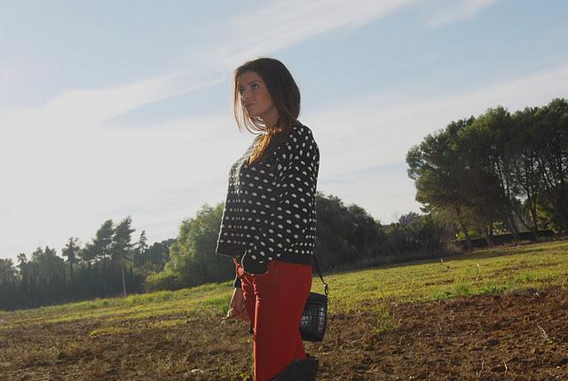 Polka Dots + Red Pants Polka Dots + Red Pants