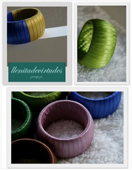 LLeNiTaDeViRTuDeS es una serie limitadas de pulseras forradas en tela. Puedes encontrarlas en Beso de Desayuno. Calle Cinegio, 8, el Tubo, ZgZ. CoMPLeMeNTo PeRFeCTo nº 10…..besodedesayuno