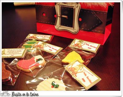 Galletas para felicitar Navidad Galletas para felicitar Navidad