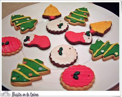 Galletas para felicitar Navidad Galletas para felicitar Navidad