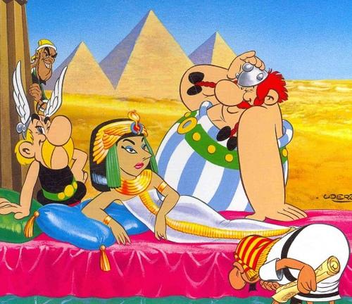 Si ayer era sábado, existe la perspectiva razonable de que hoy sea domingo Cleopatra con Astérix y Obélix
