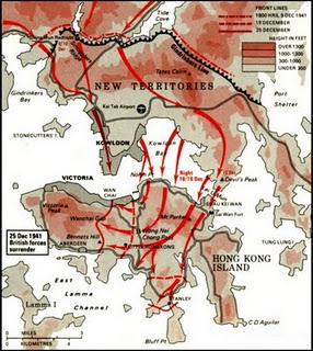 El Imperio Japonés conquista Hong Kong - 25/12/1941. El Imperio Japonés conquista Hong Kong - 25/12/1941.