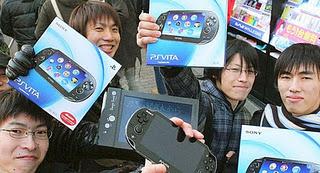 PS Vita - Caída libre en Japón.