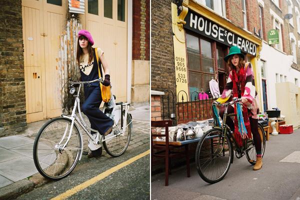 La moda va en bicicleta La moda va en bicicleta