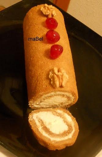 Brazo gitano de tiramisu -Arrollado dulce Brazo gitano de tiramisu -Arrollado dulce