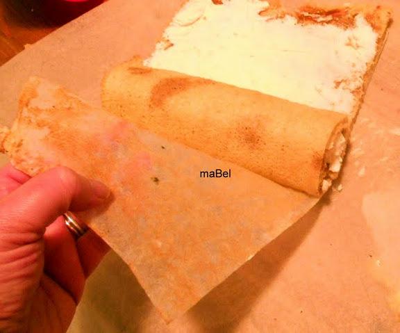Brazo gitano de tiramisu -Arrollado dulce Brazo gitano de tiramisu -Arrollado dulce
