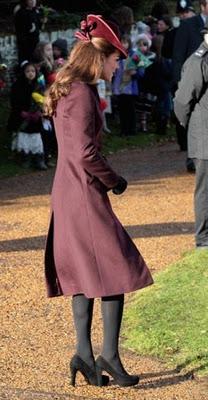 Kate Middleton, impecable de Alexander McQueen, en la Misa de Navidad