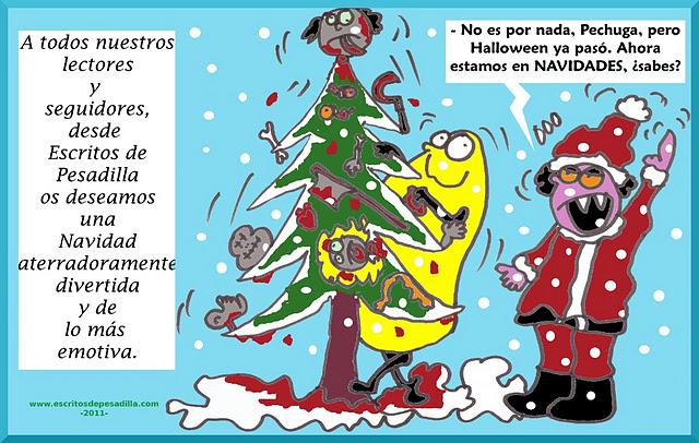 ¡Feliz y Terrorífica Navidad! ¡Feliz y Terrorífica Navidad!