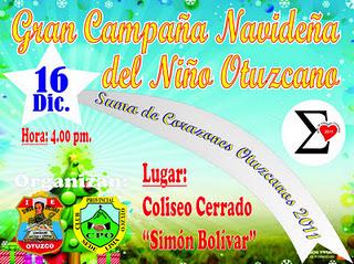 (2) NAVIDAD EN MI INSTITUCIÓN EDUCATIVA: GRAN CAMPAÑA NAVIDEÑA POR EL NIÑO OTUZCANO