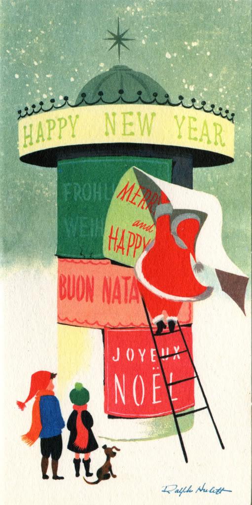 Especial Navidad 2011: Libros navideños, esas extrañas criaturas Ilustración de Ralph Hulett