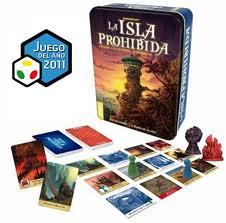 La isla prohibida mejor juego de mesa del 2011