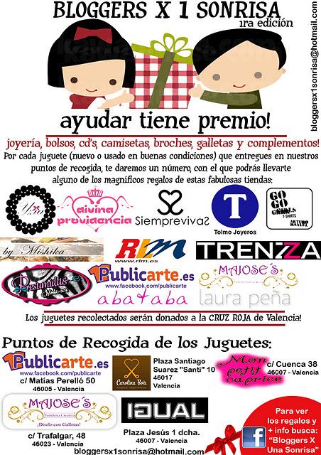 BLOGGERS X 1 SONRISA: AYUDAR TIENE PREMIO!