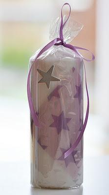 CÓMO ENVOLVER DE REGALO UNA VELA CÓMO ENVOLVER DE REGALO UNA VELA