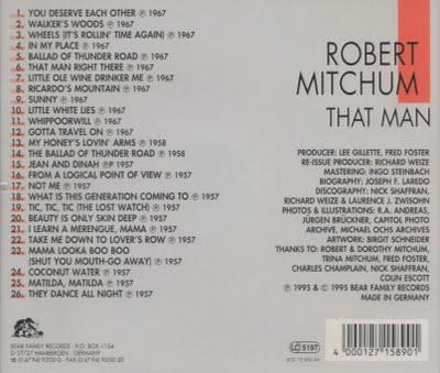 ROBERT MITCHUM - THAT MAN  ( 1995 )