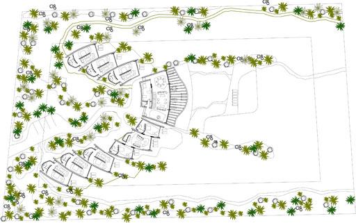 A-cero Projects A-cero diseña un resort en Brasil, formado por exclusivos bungalows y una villa
