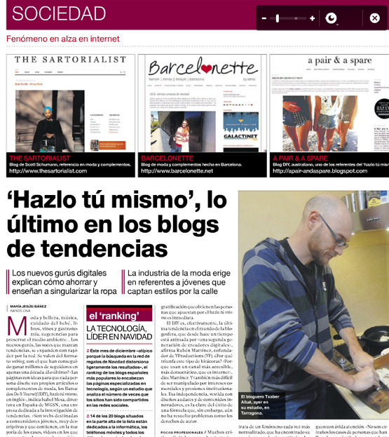 Barcelonette en El Periódico Barcelonette en El Periódico