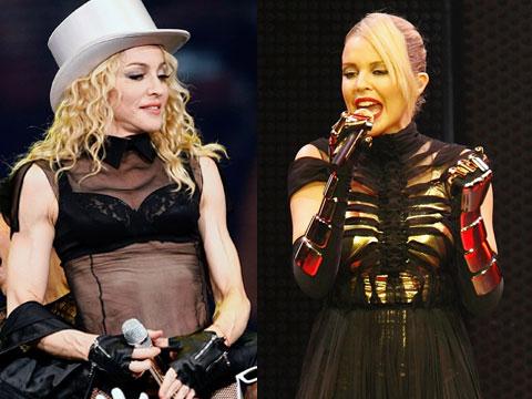 Posible dueto entre  Kylie Minogue y Madonna